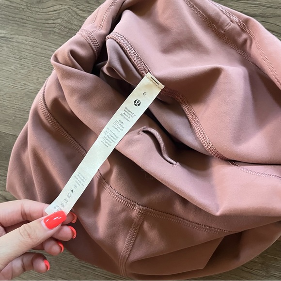 Lululemon Wunder Train High Rise Short 8" Spiced Chai - Picture 4 of 5